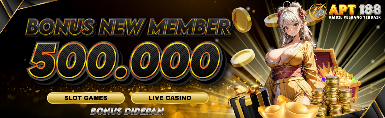 BONUS NEW MEMBER 100% s/d 500.000