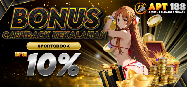 Bonus Cashback Kekalahan Sportsbook 10% APT188